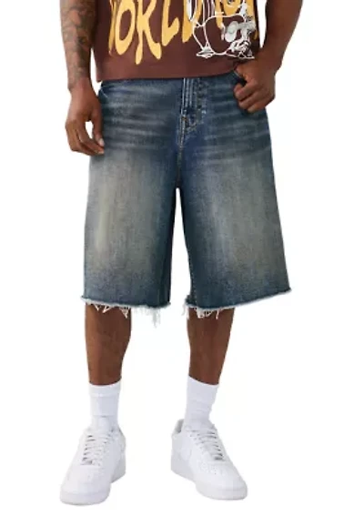 Men's Mikey Baggy Denim Flap Pocket Shorts