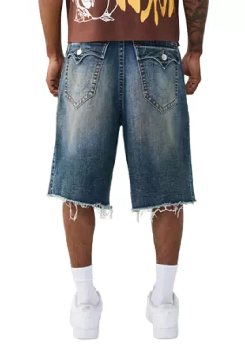 Men's Mikey Baggy Denim Flap Pocket Shorts