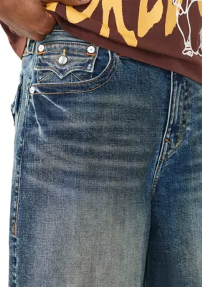 Men's Mikey Baggy Denim Flap Pocket Shorts