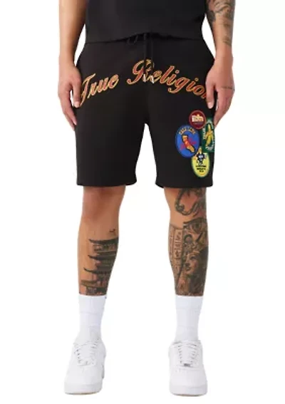 Orchard Stamp Knit Sweat Short