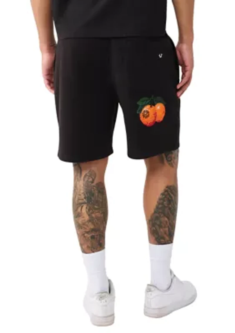 Orchard Stamp Knit Sweat Short