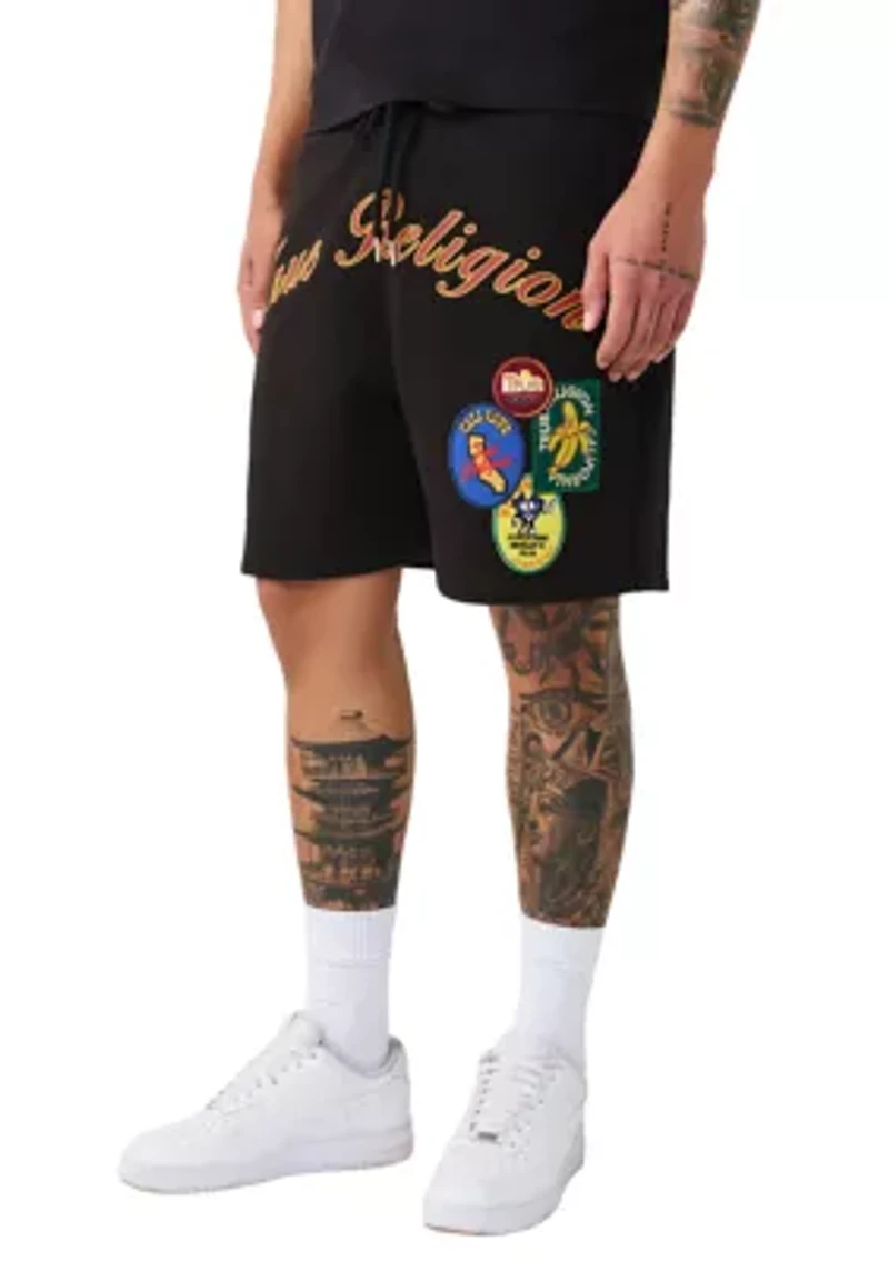 Orchard Stamp Knit Sweat Short