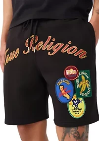 Orchard Stamp Knit Sweat Short