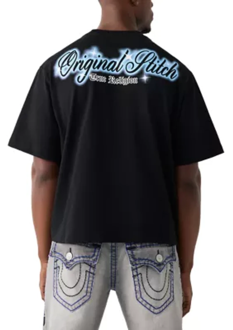 Crystal Logo Short Sleeve Shirt