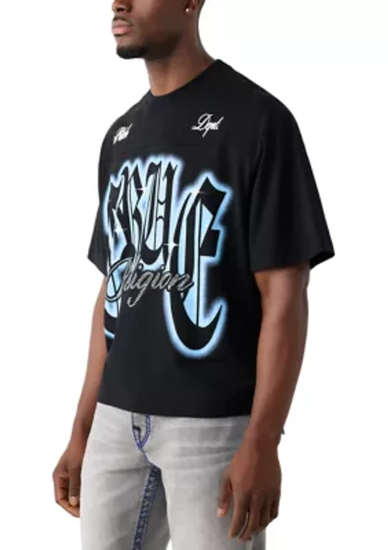 Crystal Logo Short Sleeve Shirt