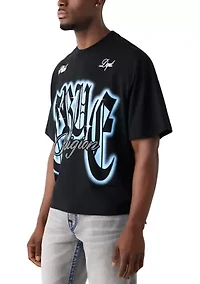 Crystal Logo Short Sleeve Shirt