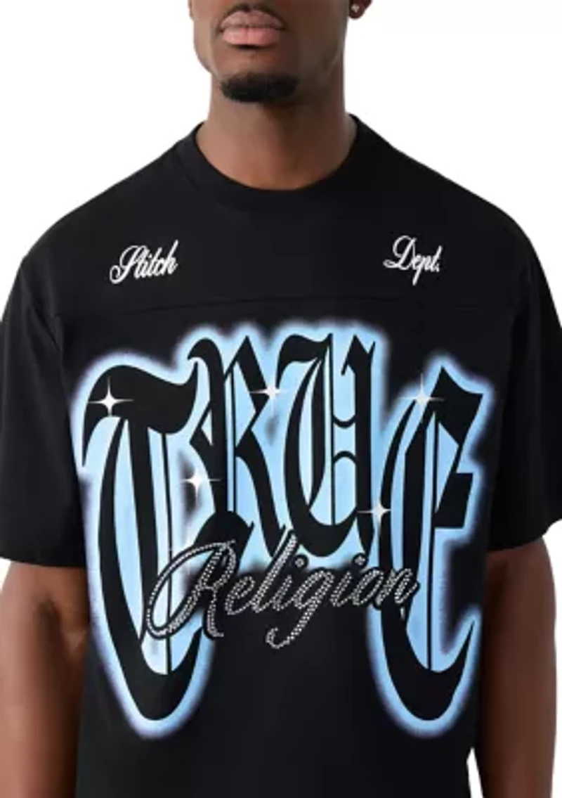 Crystal Logo Short Sleeve Shirt