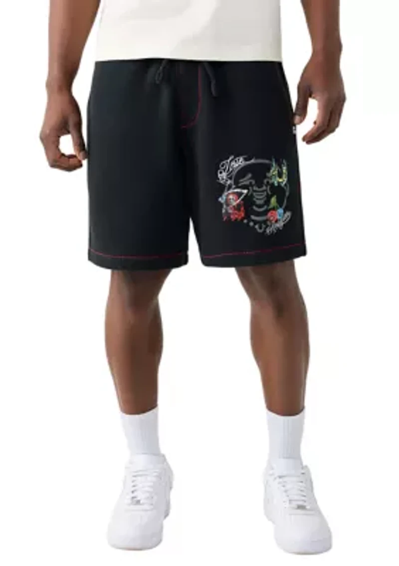 Buddha Face Kit Shorts