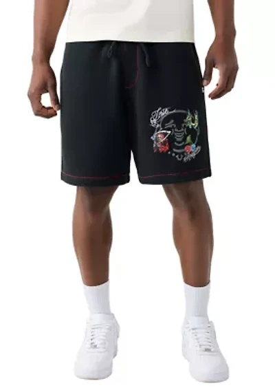 Buddha Face Kit Shorts