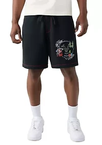 Buddha Face Kit Shorts