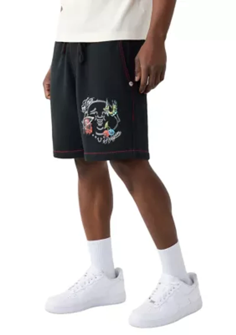 Buddha Face Kit Shorts