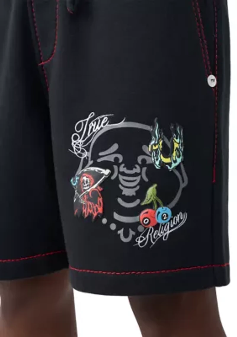 Buddha Face Kit Shorts