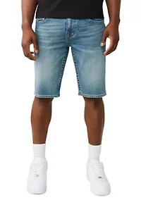 Men's Ricky Single Needle Flap Denim Shorts