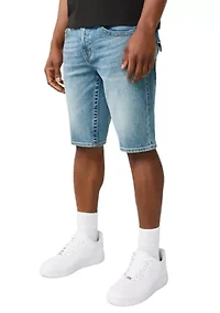 Men's Ricky Single Needle Flap Denim Shorts