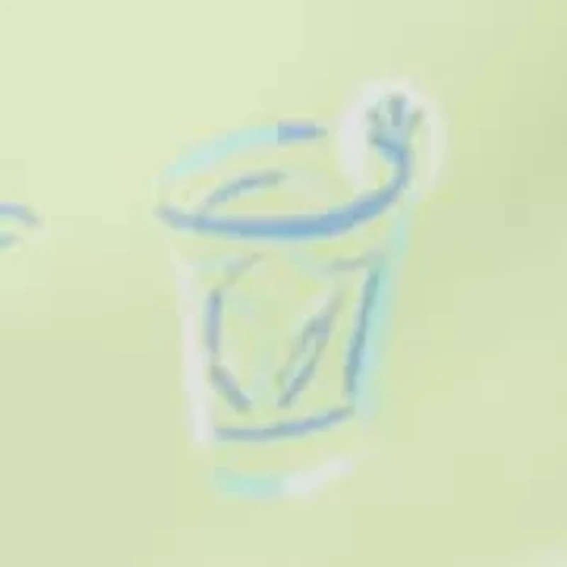 7" Yellow Cocktails Print Swim Shorts