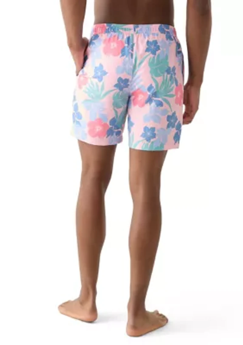 Floral Print Swim Trunk