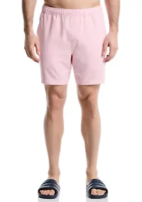 Striped Seersucker Shorts