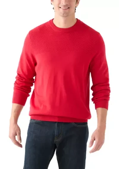 Men's Blister Stich Yoke Sweater