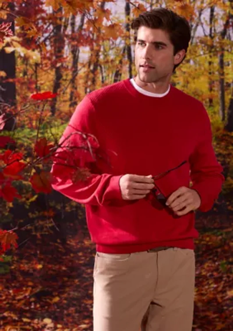 Men's Blister Stich Yoke Sweater