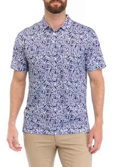 Football Printed Polo Shirt