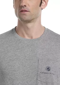 Men's Football Dog Graphic T-Shirt