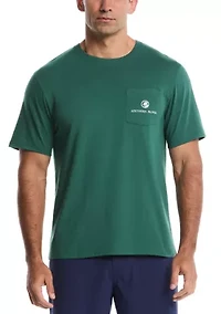 Short Sleeve Collegiate Flags Graphic T-Shirt