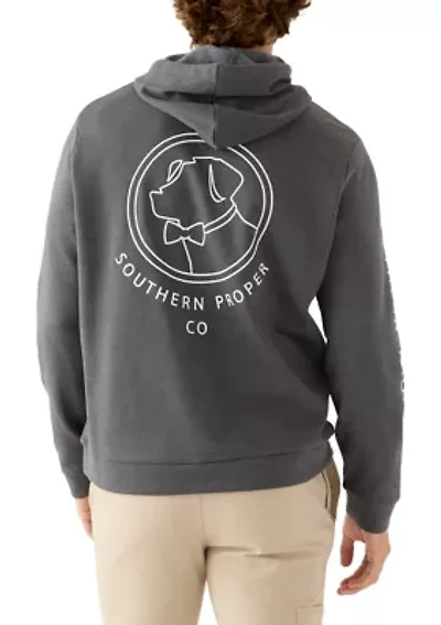 Men's Linear Dog Hoodie