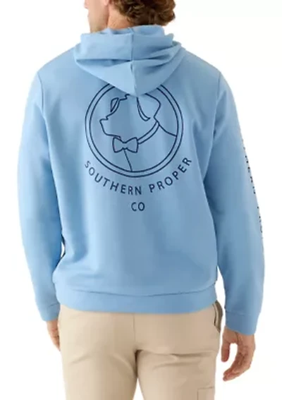Men's Linear Dog Hoodie