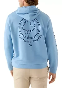 Men's Linear Dog Hoodie