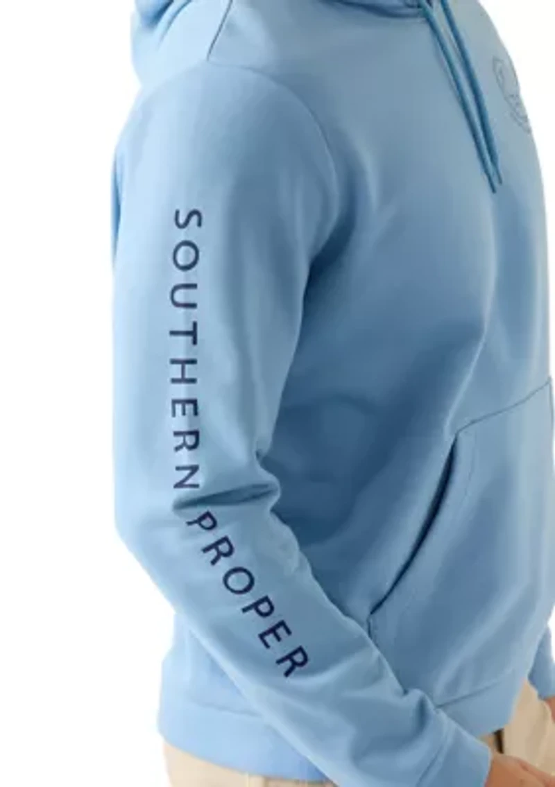 Men's Linear Dog Hoodie