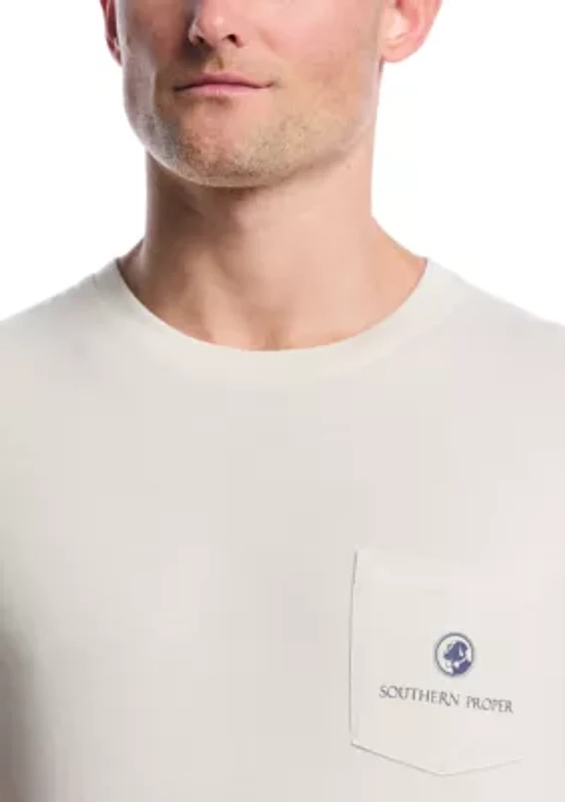 Short Sleeve Canoeing Graphic T-Shirt