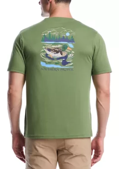 Short Sleeve Duck Graphic T-Shirt