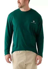 Big & Tall Graphic Long Sleeve Ski Lodge T-Shirt