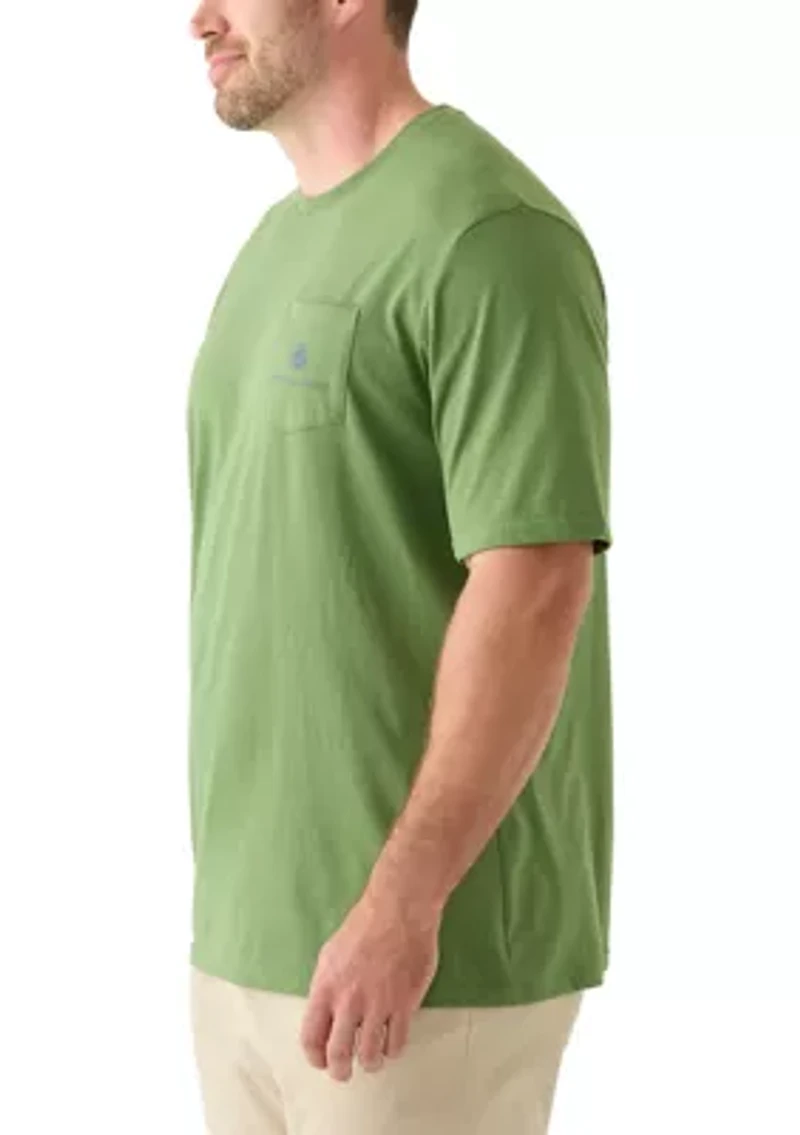 Big & Tall Graphic Short Sleeve Duck Lake T-Shirt