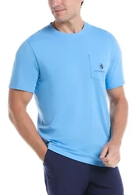 Short Sleeve Golf Dog Graphic T-Shirt
