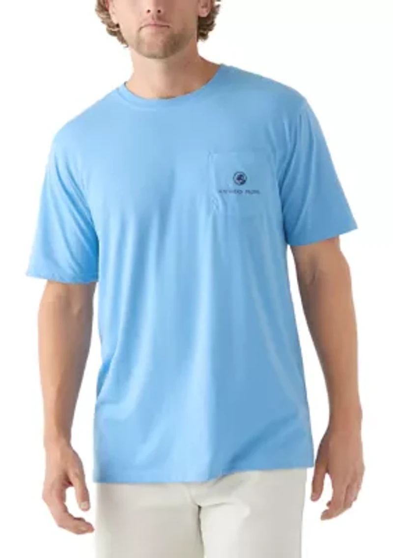 Short Sleeve Silhouette Dog Graphic T-Shirt