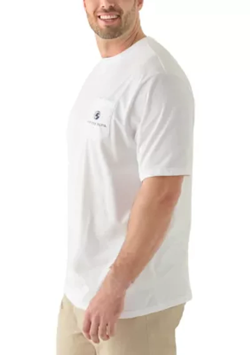 Big & Tall Graphic Short Sleeve Silhouette Dog T-Shirt