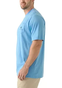 Big & Tall Graphic Short Sleeve Silhouette Dog T-Shirt