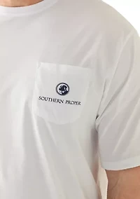 Big & Tall Graphic Short Sleeve Silhouette Dog T-Shirt