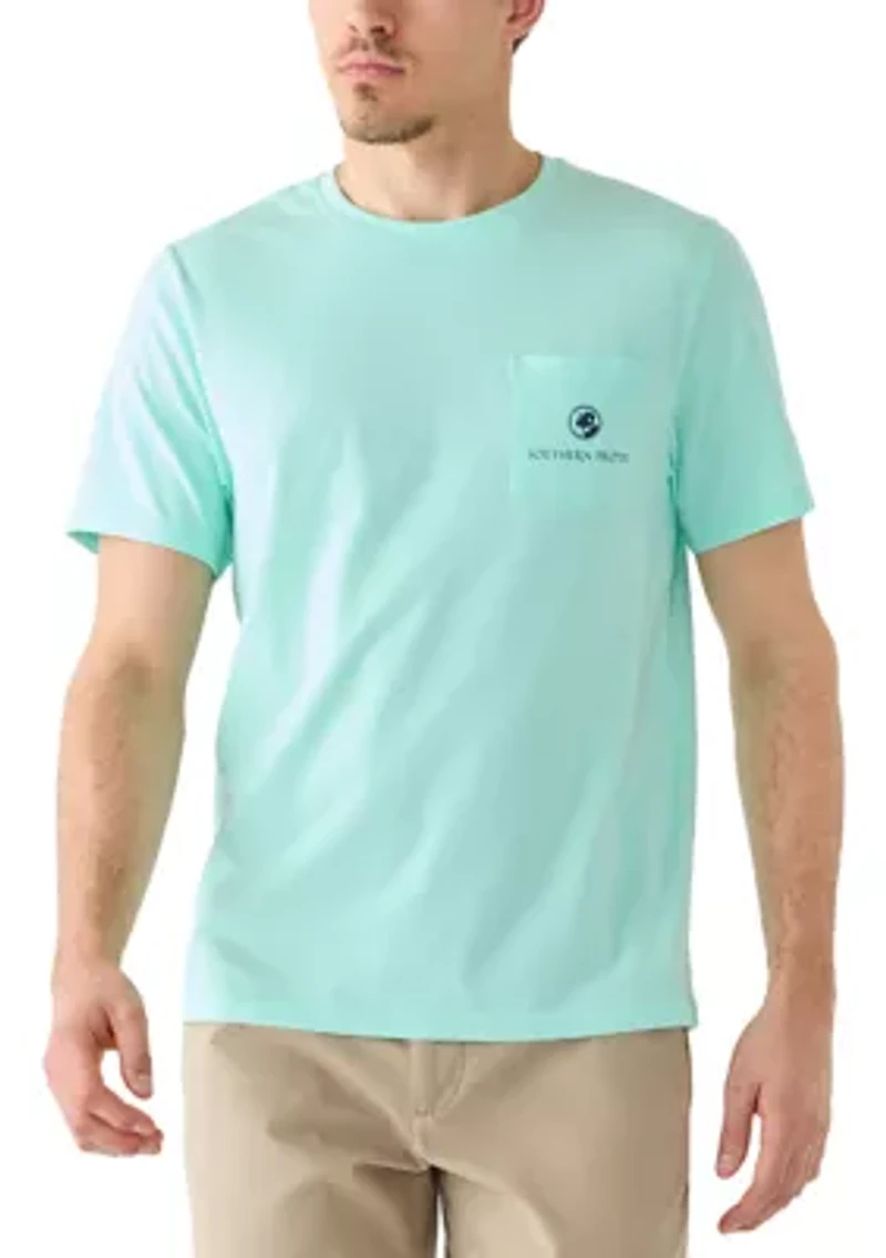Men's Short Sleeve Surfboard Truck Graphic T-Shirt