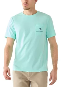 Men's Short Sleeve Surfboard Truck Graphic T-Shirt