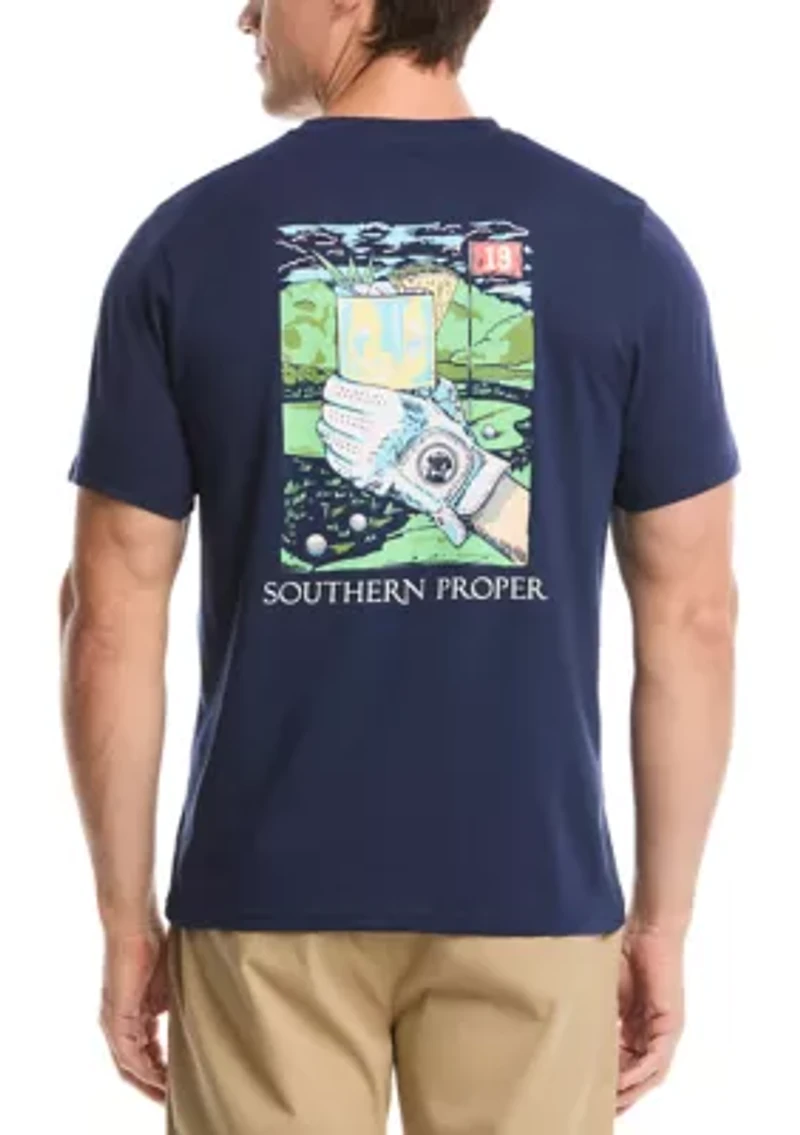 Men's Hole 19 Drink Graphic T-Shirt