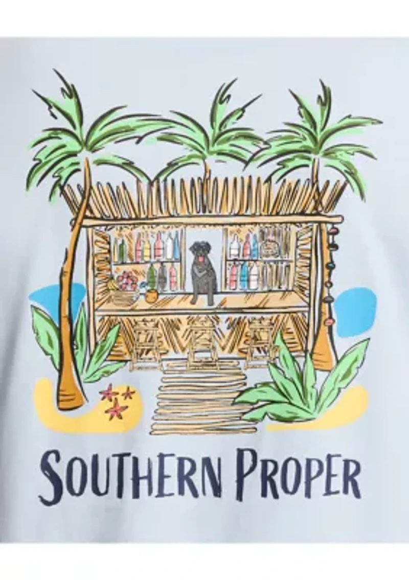 Men's Tiki Bar Graphic T-Shirt