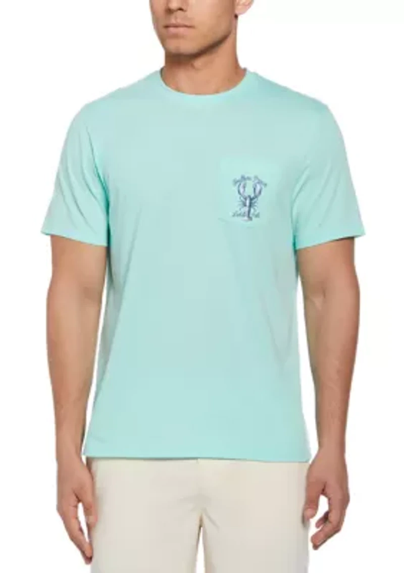 Short Sleeve Sopro Lobster Graphic T-Shirt