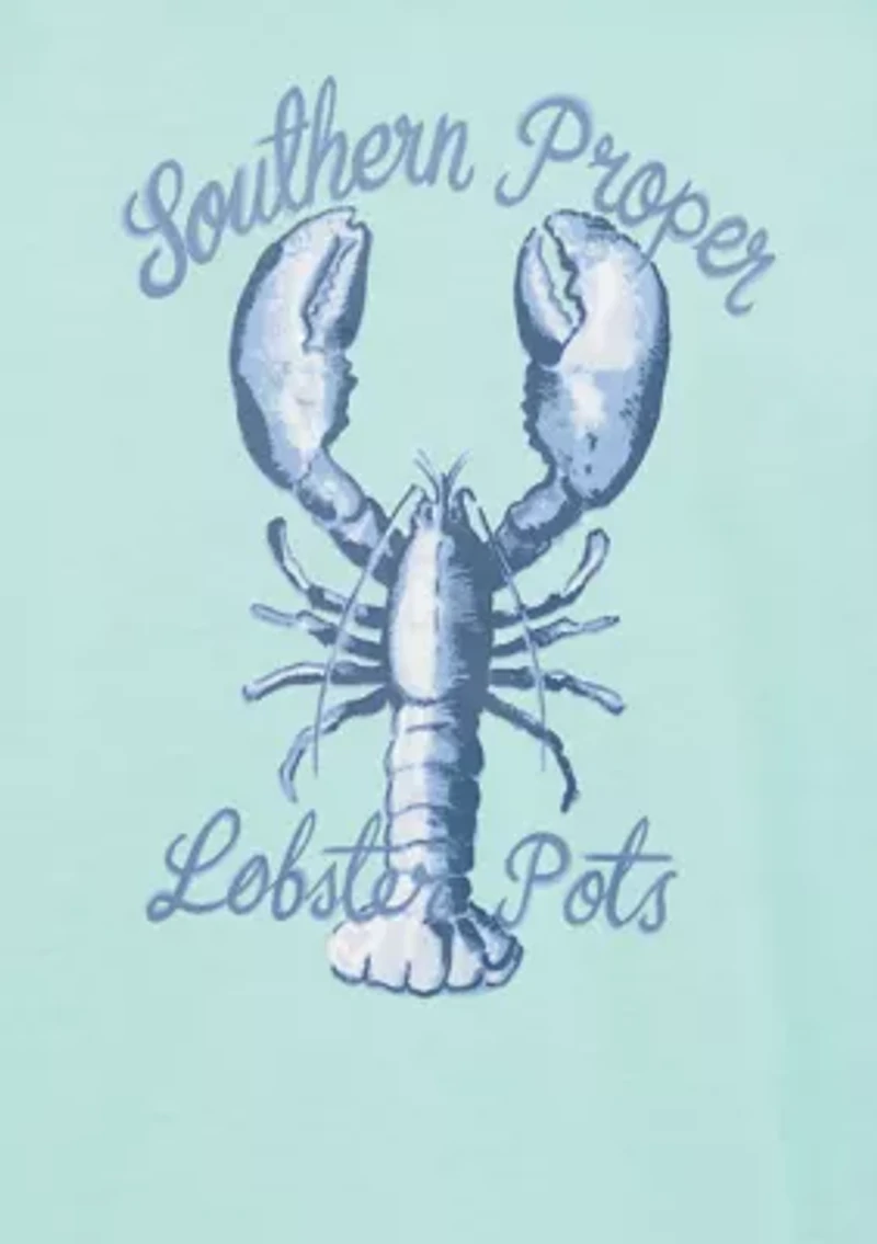 Short Sleeve Sopro Lobster Graphic T-Shirt