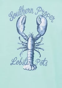 Short Sleeve Sopro Lobster Graphic T-Shirt