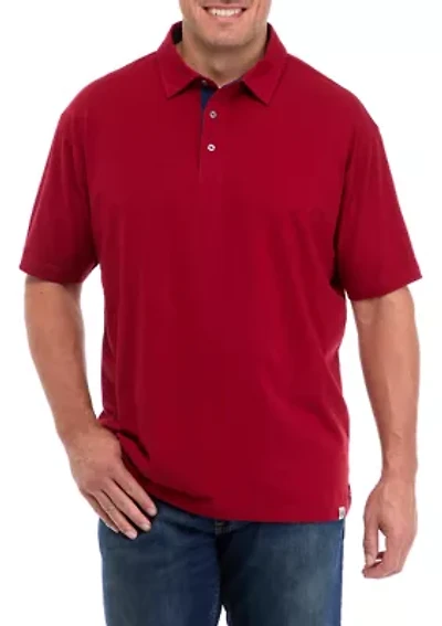 Big & Tall Lakeside Solid Polo Shirt