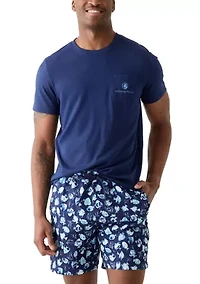 Short Sleeve Beach Graphic T-Shirt