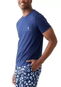 Short Sleeve Beach Graphic T-Shirt