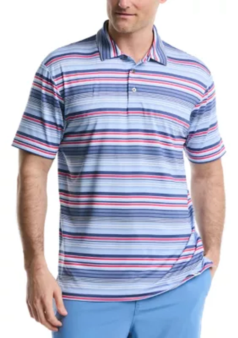 Patriotic Stripe Polo Shirt
